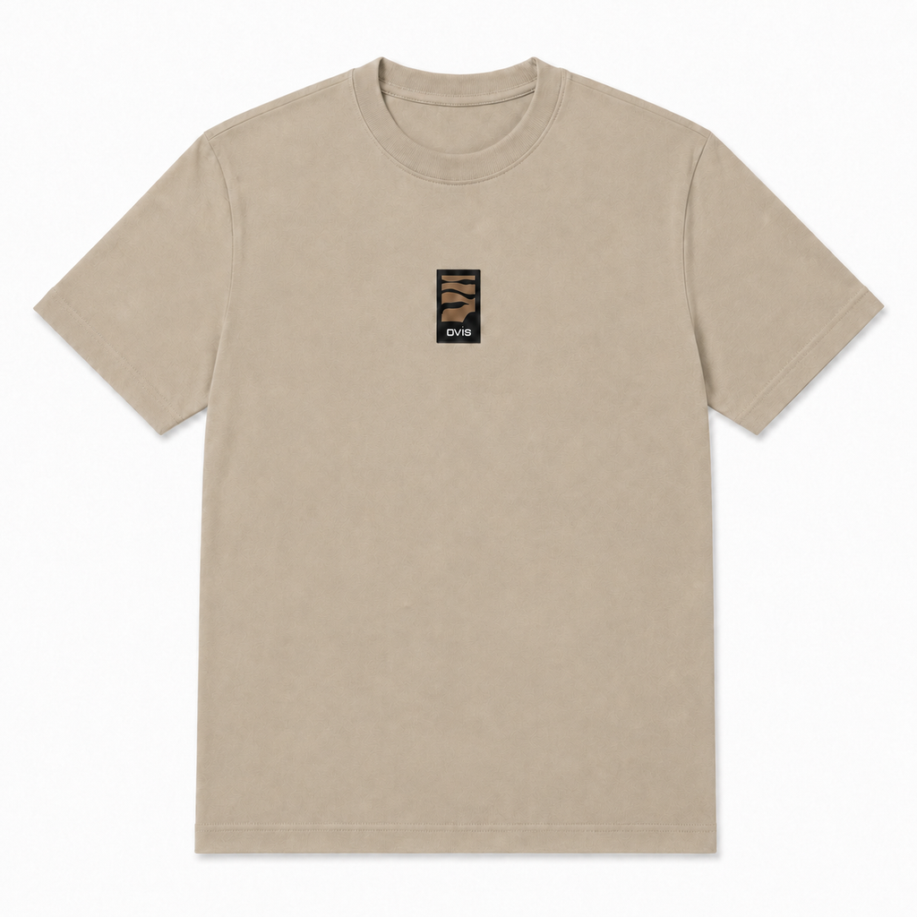 Ovis T-Shirt Sand front
