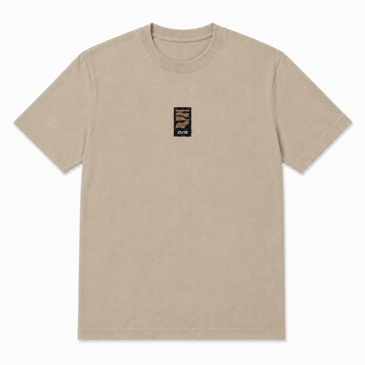 Ovis T-Shirt Sand front