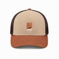 Ovis Trucker Cap Tan Rust — front view