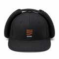Ovis Trapper Cap — Black, front view