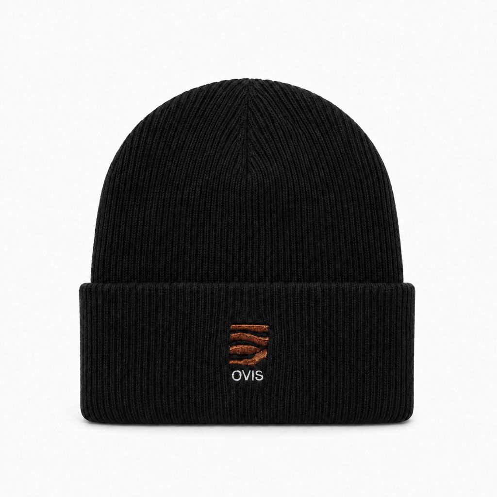 Ovis Beanie Black — front
