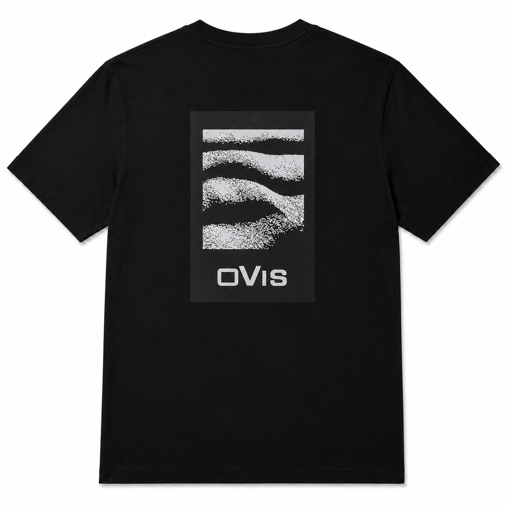Ovis T-Shirt Black Back Print — back