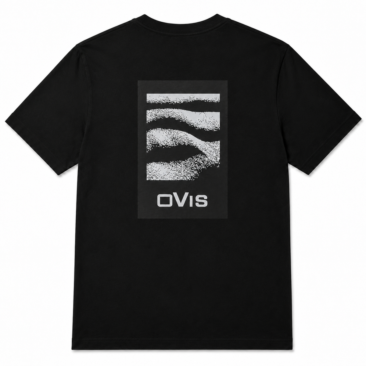 Ovis T-Shirt Black Back Print — back