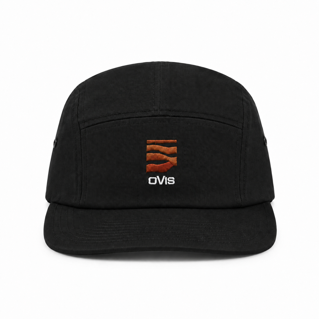 Ovis 5-Panel Cap Black front