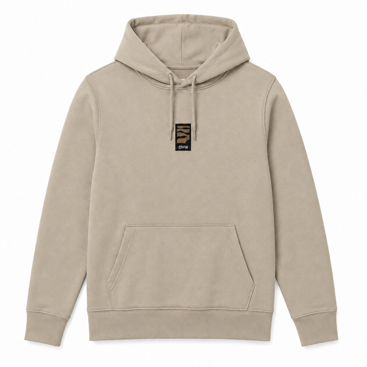 Ovis Hoodie Sand front