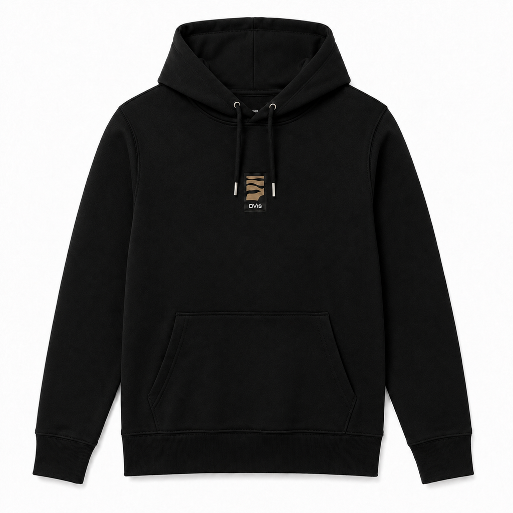 Ovis Hoodie Black — front